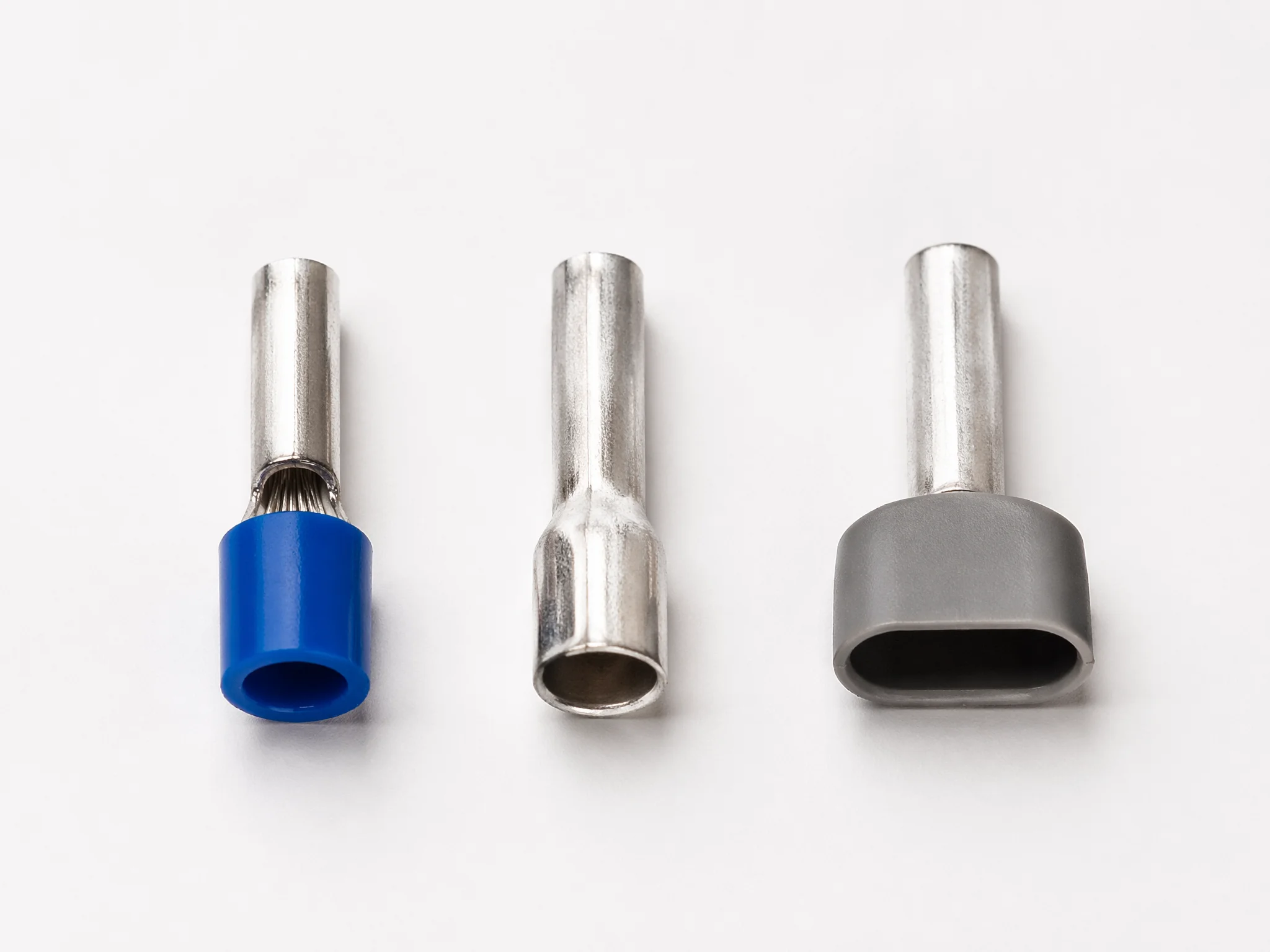 Wire ferrule types insulated non-insulated and twin wire ferrule for panel wiring