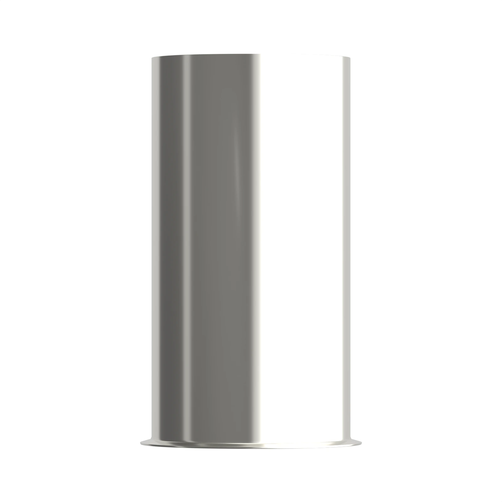 HEN150-40 non-insulated bootlace ferrule, 150 mm² / 250/300 MCM, 40 mm barrel, front view
