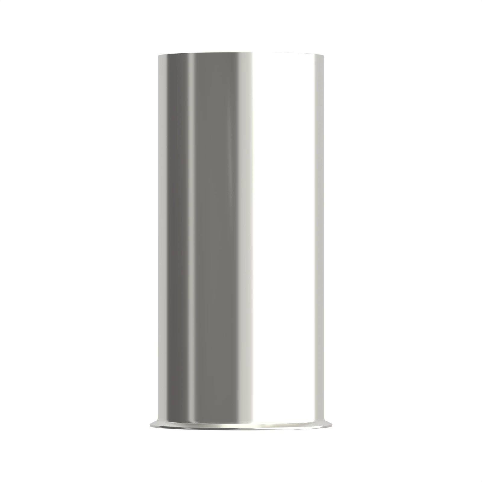 HEN70-32 non-insulated bootlace ferrule, 70 mm² / 2/0 AWG, 32 mm barrel, front view