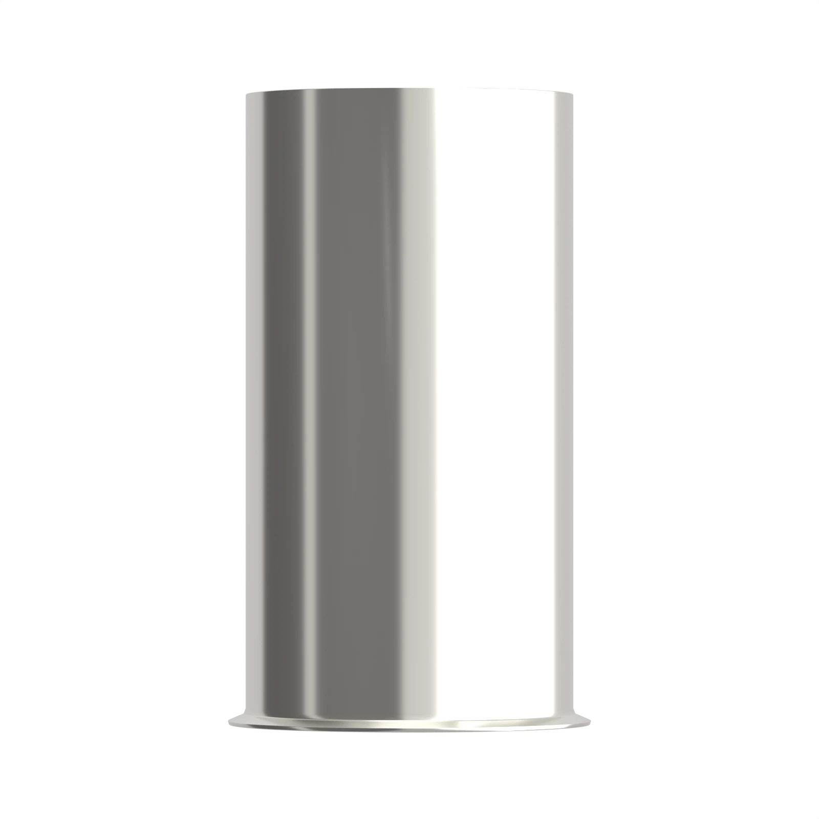 HEN95-30 non-insulated bootlace ferrule, 95 mm² / 3/0 AWG, 30 mm barrel, front view
