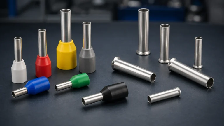 Insulated and non-insulated wire ferrules in multiple sizes